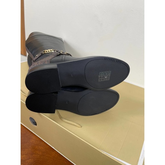 Michael Kors Kincaid Leather Riding Boot Size 6 - Picture 7 of 9